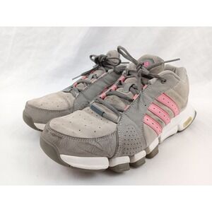 Adidas Adiprene Womens‎ Gray Pink Running Athletic Shoes Sneakers Size 9